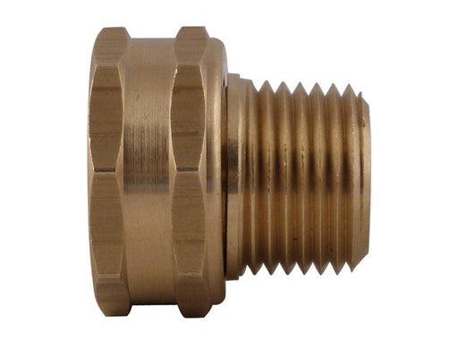 TOPRING Brass Fittings 41.207 : Topring SWIVEL FITTING FOR WATER HOSE 3/4 (F) GHT X 3/8 (M) NPT