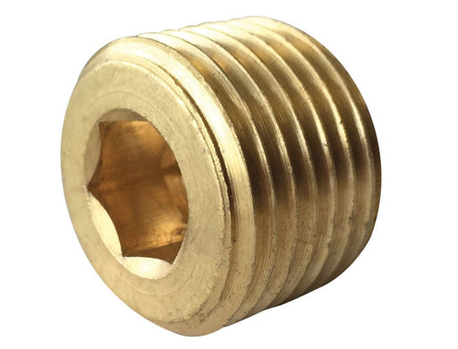 TOPRING Brass Fittings 41.210 : Topring PIPE PLUG COUNTERSUNK HEAD 1/8 (M) NPT
(PACK OF 10 PCS.)