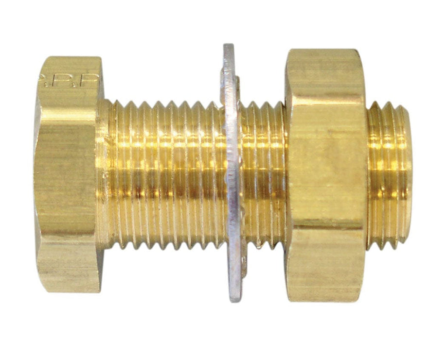 TOPRING Brass Fittings 41.465 : Topring ANCHOR COUPLING 1/8 (F) NPT X 5/8-18 (M)