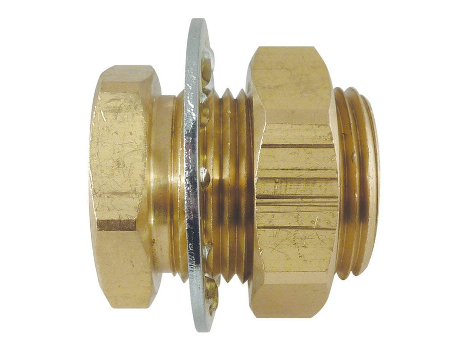 TOPRING Brass Fittings 41.467 : Topring ANCHOR COUPLING 3/8 (F) NPT X 1-14 (M)