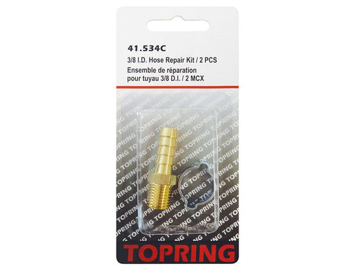 TOPRING Brass Fittings 41.534C : Topring REPAIR KIT FOR 3/8ID X 1/4 (M) NPT HOSE END
