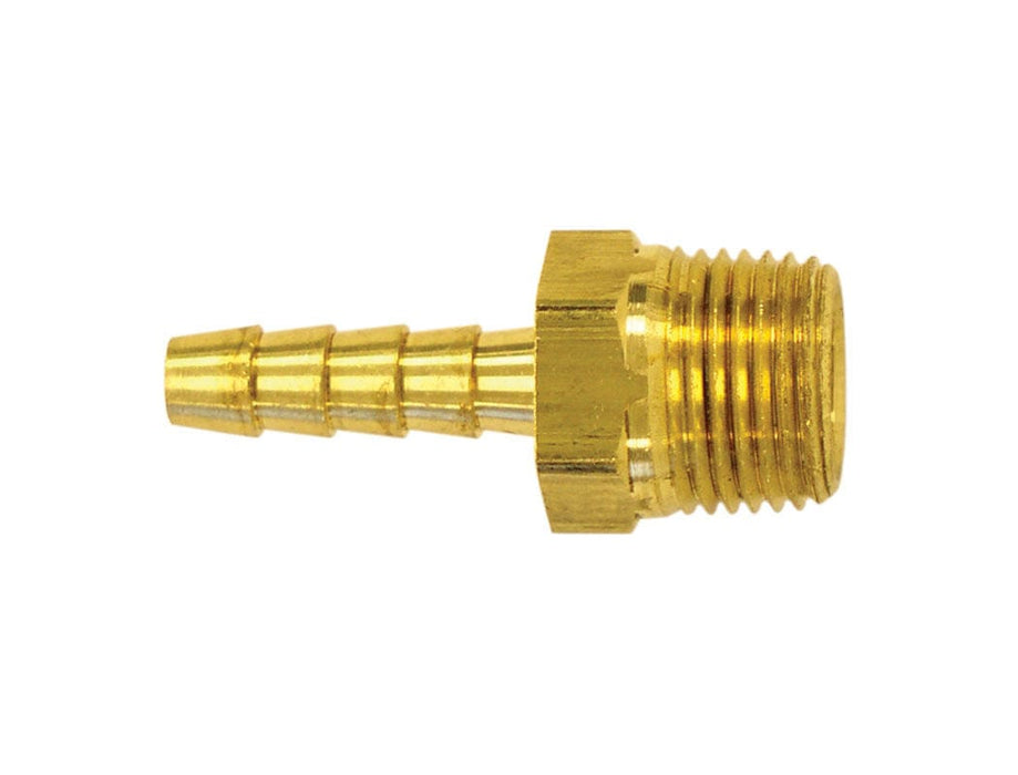 TOPRING Brass Fittings 41.550.100 : Topring HOSE BARB TO 1/4 X 1/4 (M) NPT 100/CSE