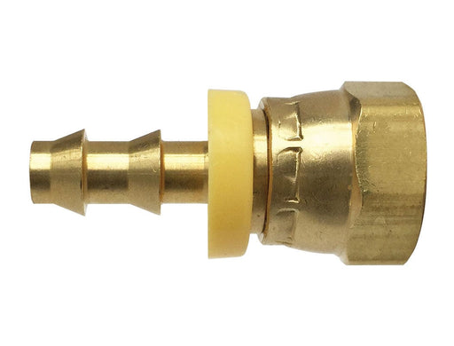 TOPRING Brass Fittings 41.715 : Topring FITTING TO HOSE BARB LOCK-ON SWIVEL 1/4 X 1/4 (F) NPT
(PACK OF 2 PCS.)