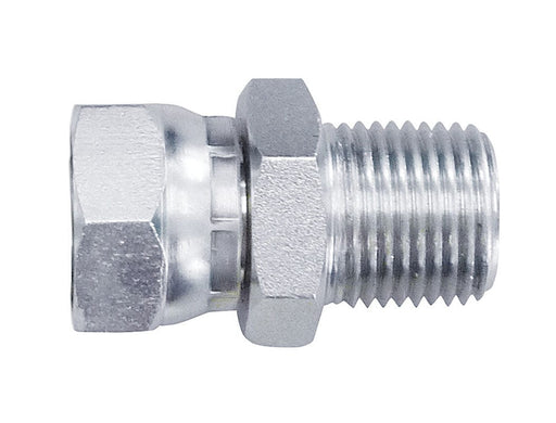 TOPRING Brass Fittings 41.772 : Topring SWIVEL FITTING CONNECTOR 1/4 (F-M) NPT STEEL