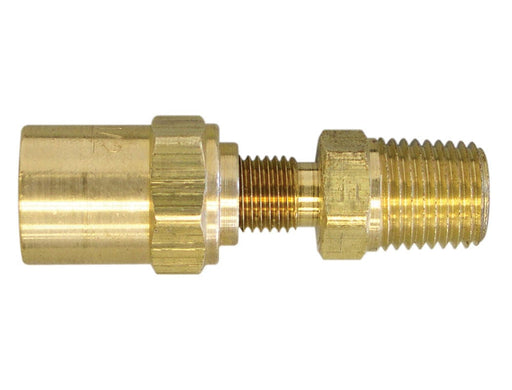 TOPRING Brass Fittings 41.800 : Topring REUSABLE FITTING FOR RUBBER HOSE 1/2 X 1/4 X 1/4 (M) NPT
(PACK OF 2 PCS.)