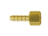 TOPRING Brass Fittings 41.846 : Topring HOSE BARB TO 2 PCS 5/16 X 1/4 (F) NPS
(PACK OF 5 PCS.)