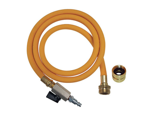 TOPRING Brass Fittings 41.939 : Topring WATER BLOWOUT ADAPTER KIT WITH MALE AND FEMALE CONNECTOR AND 5' ORANGE ECOFLEX HOSE
