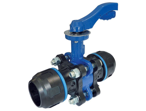 TOPRING BUTTERFLY BALL VALVE 08.426 : TOPRING BUTTERFLY VALVE 63 MM PPS CRN