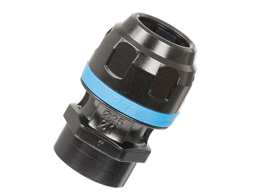 TOPRING 08 Series Fittings and Connectors 08.249 : TOPRING FEMALE THREADED CONNECTOR 25 MM X 3/4 (F) NPT PPS CRN