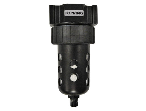 TOPRING Filters, regulators and lubricators 52.120.05 : TOPRING FILTER 1/4 MANUAL POLYCABONATE (5 MICRONS) HIFLO2