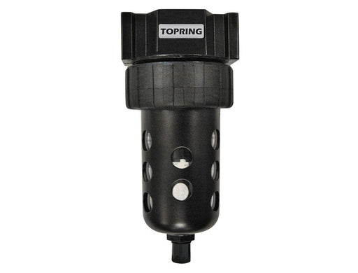 TOPRING Filters, regulators and lubricators 52.121 : TOPRING FILTER 1/4 AUTO POLYCARBONATE HIFLO2