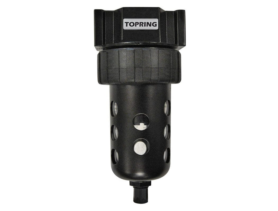 TOPRING Filters, regulators and lubricators 52.136 : TOPRING FILTER 3/8 AUTO POLYCARBONATE HIFLO2
