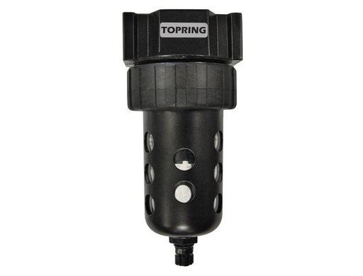 TOPRING Filters, regulators and lubricators 52.145 : TOPRING FILTER 1/2 MANUAL POLYCARBONATE HIFLO2