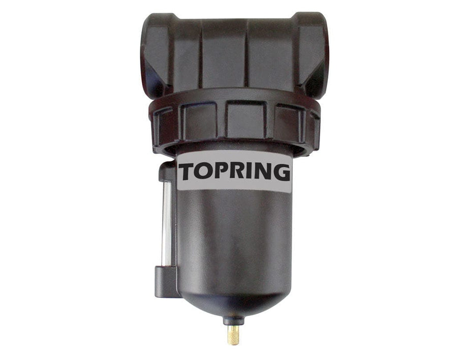 TOPRING Filters, regulators and lubricators 52.165.05 : TOPRING FILTER 1-1/4 MANUAL ZINC (5 MICRONS) HIFLO