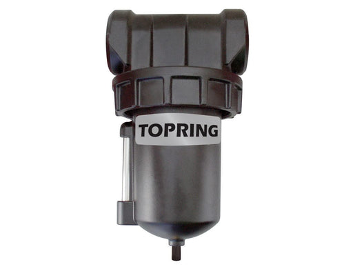 TOPRING Filters, regulators and lubricators 52.166 : TOPRING FILTER 1-1/4 AUTO ZINC HIFLO