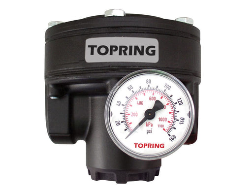 TOPRING Filters, regulators and lubricators 52.270 : TOPRING PILOT-OPERATED REGULATOR (GAUGE INCLUDED) 3/4 HIFLO