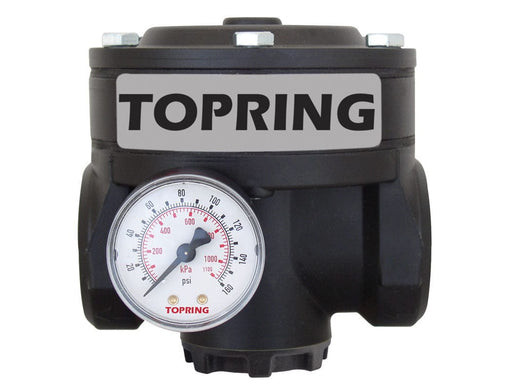 TOPRING Filters, regulators and lubricators 52.285 : TOPRING PILOT-OPERATED REGULATOR (GAUGE INCLUDED) 1-1/2 HIFLO