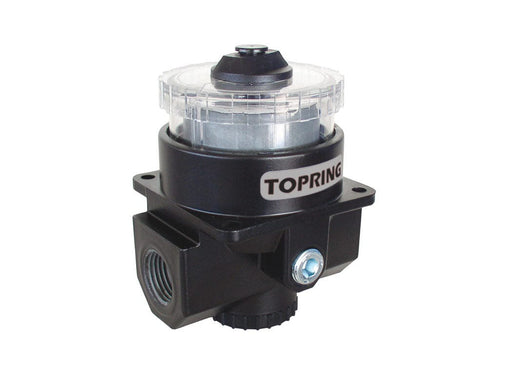 TOPRING Filters, regulators and lubricators 52.341 : TOPRING QUICK-SET DIAL REGULATOR 1/2 (5-160 PSI)