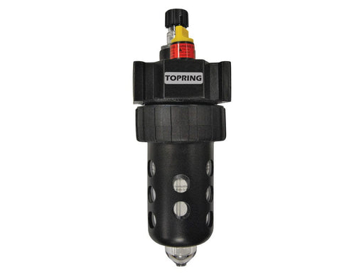 TOPRING Filters, regulators and lubricators 52.445 : TOPRING LUBRICATOR 1/2 POLYCARBONATE HIFLO2