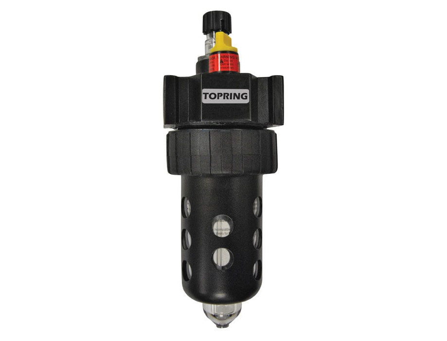 TOPRING Filters, regulators and lubricators 52.445 : TOPRING LUBRICATOR 1/2 POLYCARBONATE HIFLO2