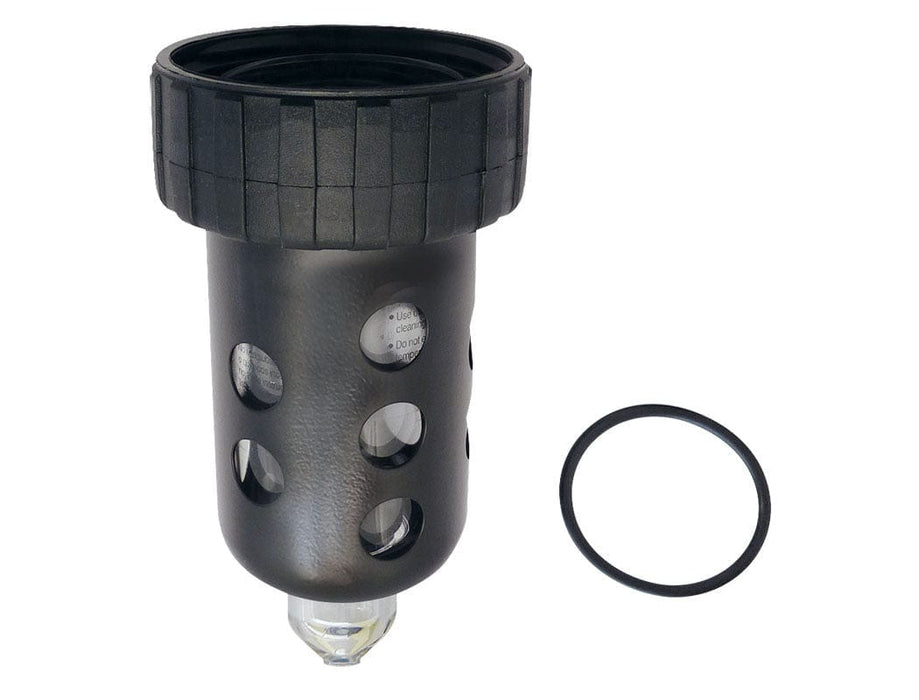 TOPRING Filters, regulators and lubricators 52.814 : TOPRING BOWL POLYCARBONATE LUBRICATOR 1/4-3/8-1/2 HIFLO2
