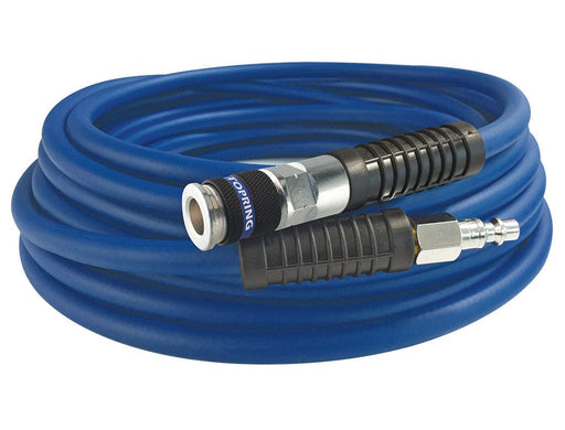 TOPRING Flexible Hoses 70.189.01 : Topring ECOFLEX HOSE TECHNOPOLYMER 1/4 X 50' + 1/4 INDUSTRIAL QUIKSILVER 2 COUPLER AND PLUG