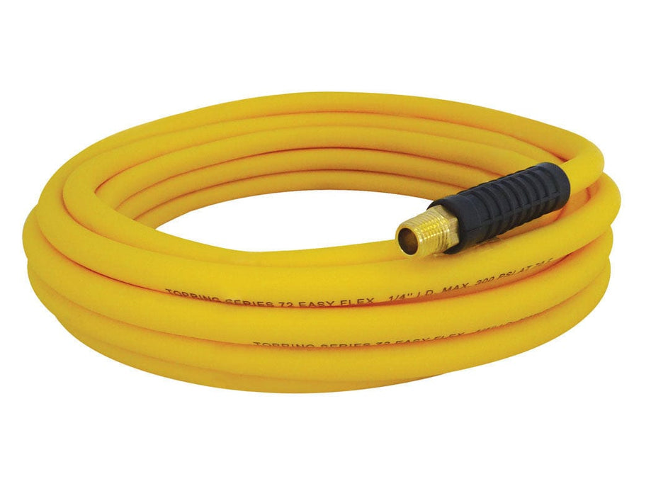 TOPRING Flexible Hoses 72.366 : Topring HOSE TECHNOPOLYMER 3/8 X 35' X 1/4 (M) NPT (YELLOW) EASYFLEX PREMIUM