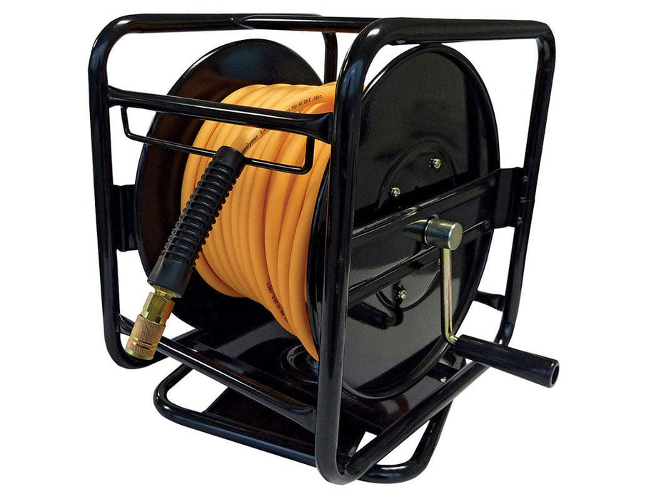 TOPRING Hose Reels 79.050 : Topring HOSE REEL POLYREEL/ECOFLEX 1/4 X 100' X 1/4 (M) NPT