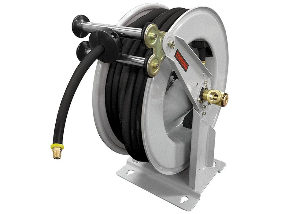 TOPRING Hose Reels 79.781 : Topring HOSE REEL STEELPRO/TOPFLEX 1/2 X 100' X 1/2 (M) NPT XXL