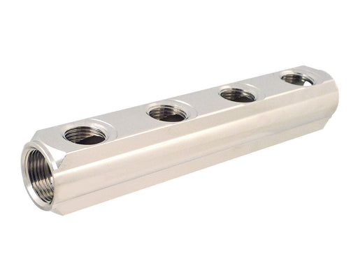 TOPRING Manifolds 47.510 : TOPRING BAR MANIFOLD BRASS 3/4 (F) BSPP X (4) 1/2 (F) BSPP