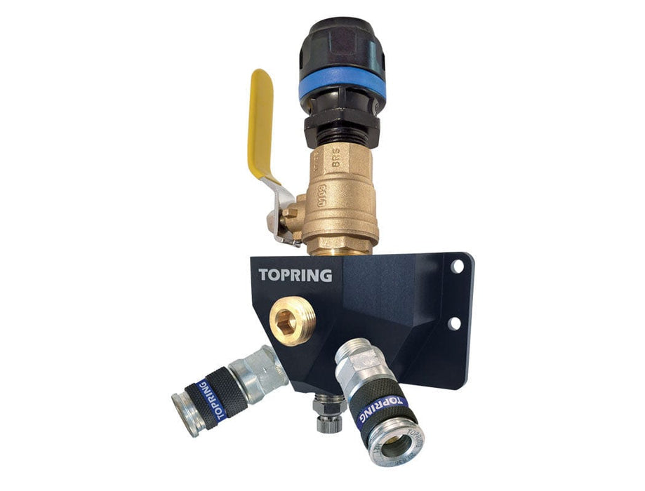 TOPRING MANIFOLDS AND COUPLER KITS 08.465.08 : TOPRING ALUMINUM MANIFOLD 20 MM X QUIKSILVER 2 (2x) 20.676 PPS CRN