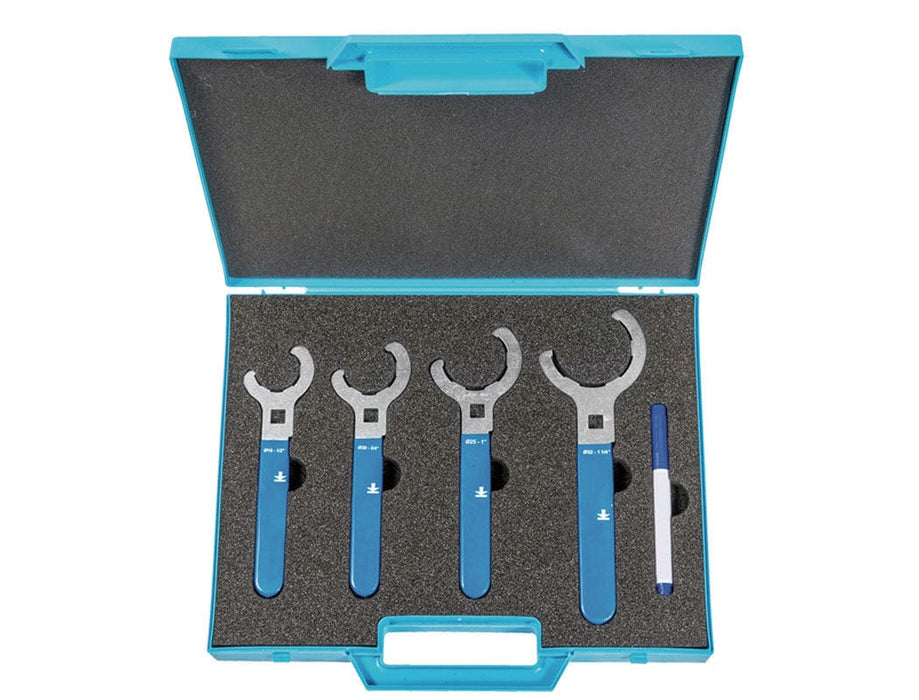 TOPRING MOUNTING TOOLS AND ACCESSORIES 08.570 : TOPRING SPANNER WRENCH KIT 16 to 32 mm (1/2 to 1-1/4 in) PPS