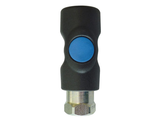 TOPRING Quick Couplers 20.415C : Topring Quick Couplers : COUPLER TOPQUIK S1 SAFETY (1/4 INDUSTRIAL) 1/4 (F) NPT