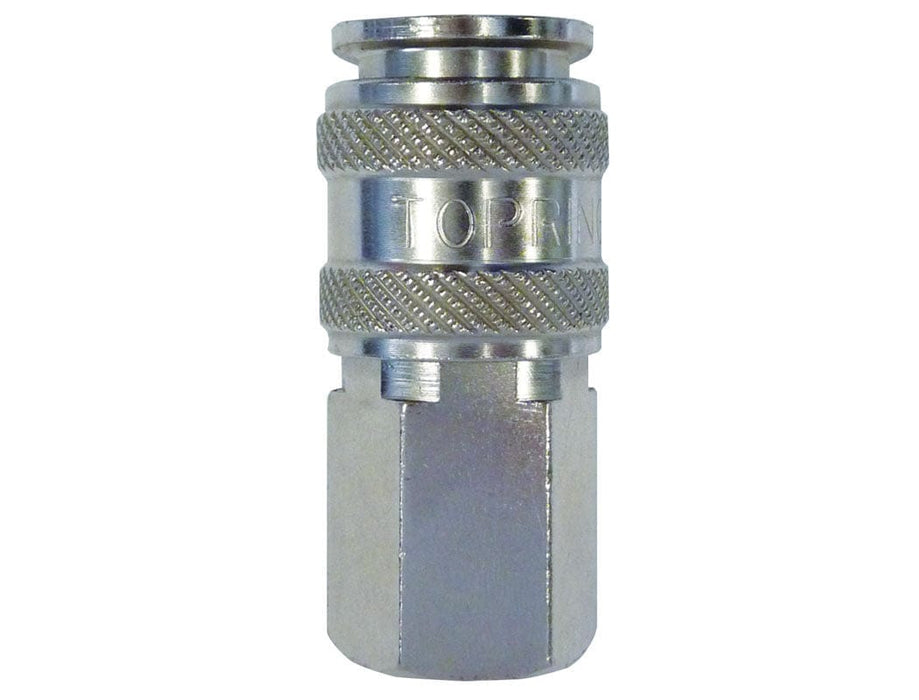 TOPRING Quick Couplers 20.441.100 : Topring Quick Couplers : COUPLER UNIMAX (5 IN 1) 1/4 (F) NPT (AUTOMATIC) 100/CSE