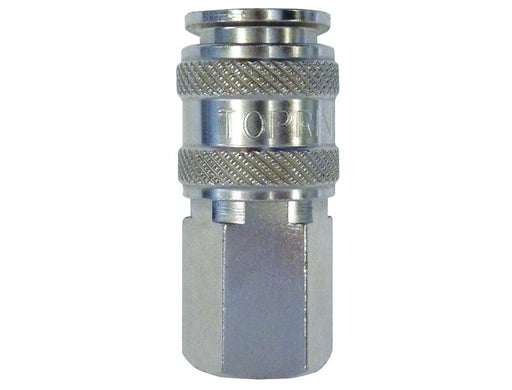 TOPRING Quick Couplers 20.441 : Topring Quick Couplers : COUPLER UNIMAX (5 IN 1) 1/4 (F) NPT (AUTOMATIC)
(PACK OF 10 PCS.)