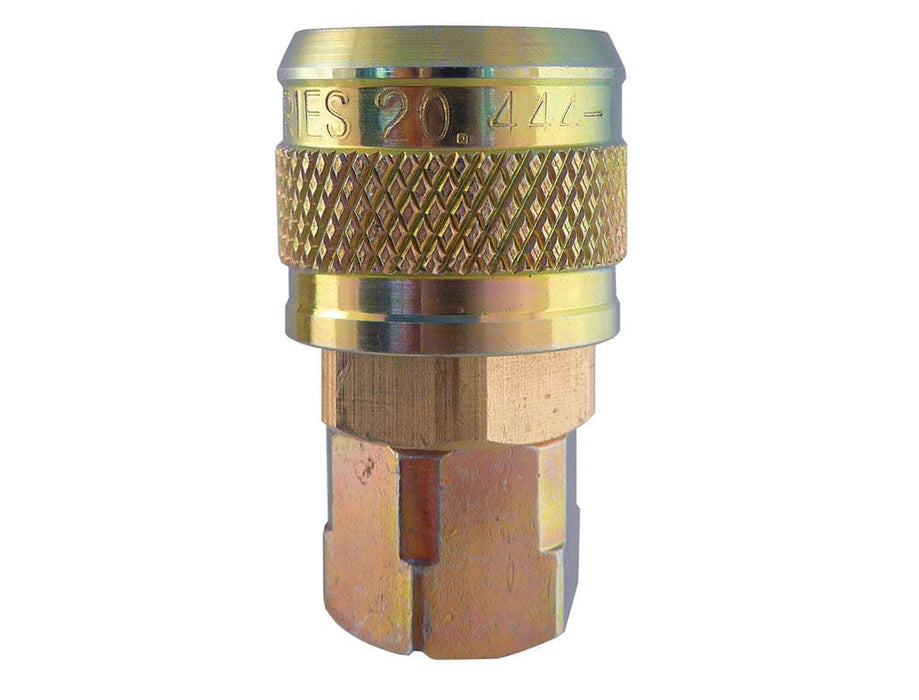 TOPRING Quick Couplers 20.444.05 : Topring Quick Couplers : COUPLER AUTOMAX (1/4 INDUSTRIAL) 1/4 (F) NPT (AUTOMATIC)  5/CSE
(PACK OF 5 PCS.)