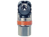 TOPRING Quick Couplers 20.847 : Topring Quick Couplers : COUPLER TOPQUIK SC SAFETY (1/4 INDUSTRIAL) 1/4 (F) NPT (MANUAL)
