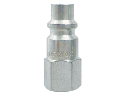 TOPRING Quick Couplers 21.142.05 : Topring Quick Couplers : PLUG (3/8 INDUSTRIAL) 1/4 (F) NPT 5/CSE
(PACK OF 5 PCS.)