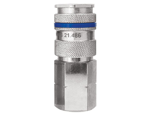 TOPRING Quick Couplers 21.486 : Topring Quick Couplers : COUPLER QUIKSILVER (3/8 INDUSTRIAL) 1/2 (F) NPT (AUTOMATIC)