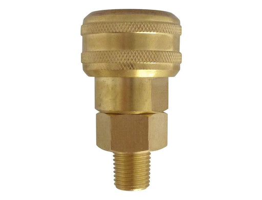 TOPRING Quick Couplers 21.642 : Topring Quick Couplers : COUPLER AUTOMAX (3/8 INDUSTRIAL) 1/4 (M) NPT (AUTOMATIC)
(PACK OF 5 PCS.)