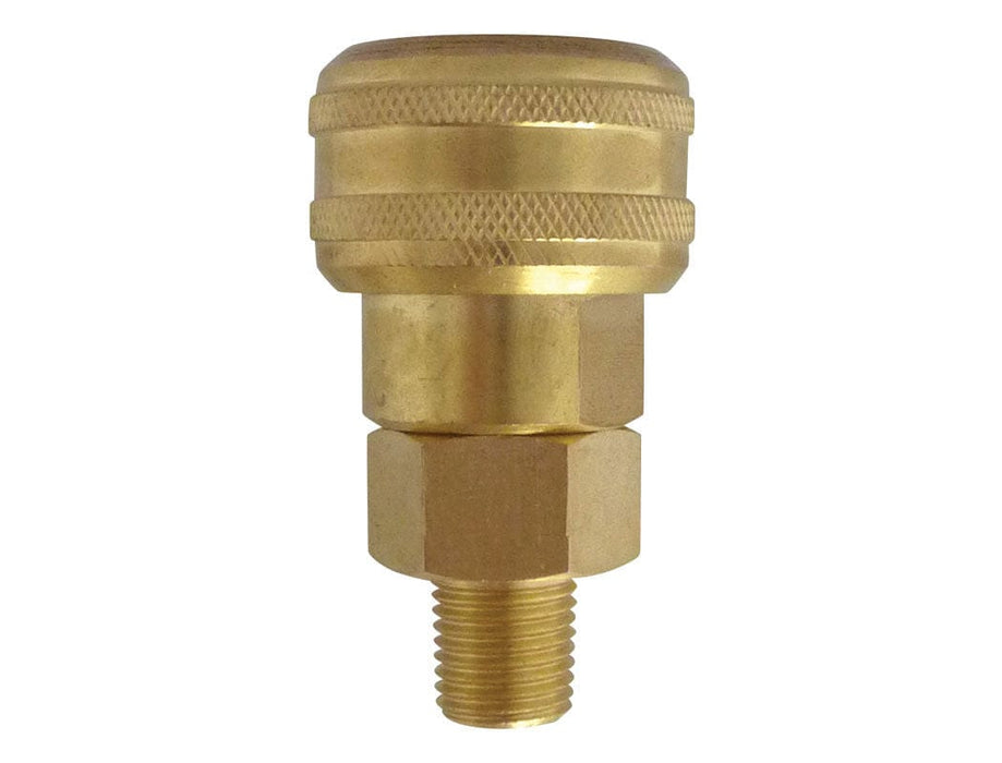 TOPRING Quick Couplers 21.642 : Topring Quick Couplers : COUPLER AUTOMAX (3/8 INDUSTRIAL) 1/4 (M) NPT (AUTOMATIC)
(PACK OF 5 PCS.)