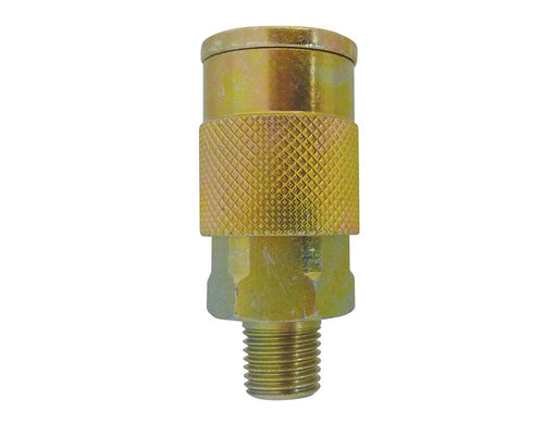 TOPRING Quick Couplers 21.942 : Topring Quick Couplers : COUPLER MAXQUIK (3/8 INDUSTRIAL) 1/4 (M) NPT (MANUAL)
(PACK OF 5 PCS.)