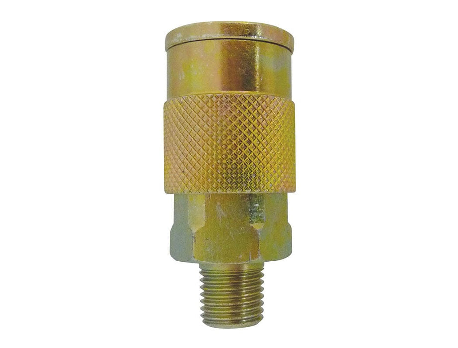 TOPRING Quick Couplers 21.942 : Topring Quick Couplers : COUPLER MAXQUIK (3/8 INDUSTRIAL) 1/4 (M) NPT (MANUAL)
(PACK OF 5 PCS.)