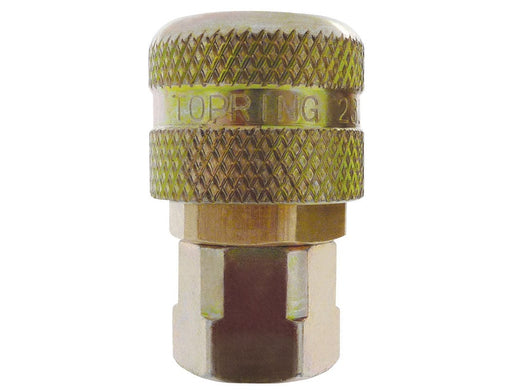 TOPRING Quick Couplers 23.464 : Topring Quick Couplers : COUPLER AUTOMAX (ARO 210) 3/8 (F) NPT (AUTOMATIC)
(PACK OF 10 PCS.)