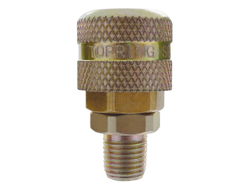 TOPRING Quick Couplers 23.644 : Topring Quick Couplers : COUPLER AUTOMAX (ARO 210) 1/4 (M) NPT (AUTOMATIC)
(PACK OF 10 PCS.)
