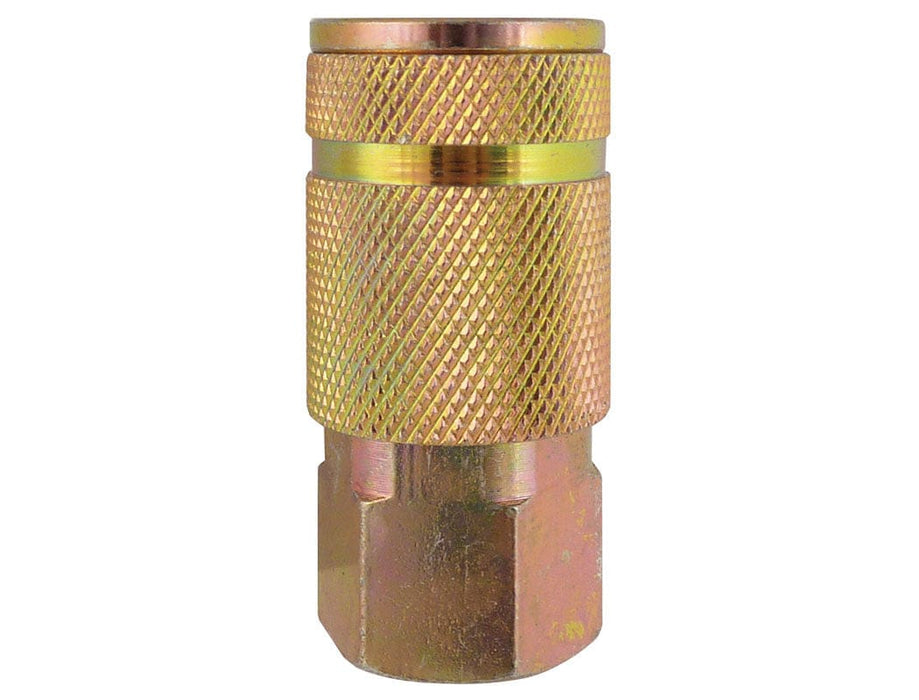 TOPRING Quick Couplers 23.842 : Topring Quick Couplers : COUPLER MAXQUIK (ARO 210) 1/4 (F) NPT (MANUAL)
(PACK OF 10 PCS.)