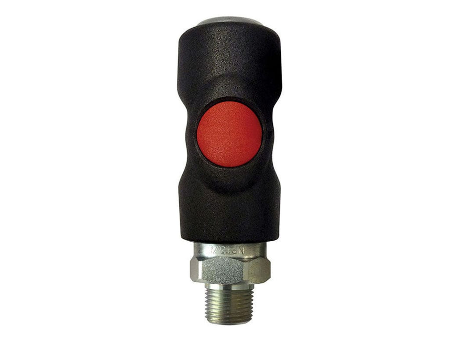 TOPRING Quick Couplers 24.615 : Topring Quick Couplers : COUPLER TOPQUIK S1 (1/4 TRUFLATE) 1/4 (M) NPT
(PACK OF 10 PCS.)