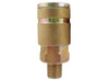 TOPRING Quick Couplers 25.942 : Topring Quick Couplers : COUPLER MAXQUIK (3/8 TRUFLATE) 1/4 (M) NPT (MANUAL)
(PACK OF 5 PCS.)