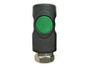 TOPRING Quick Couplers 31.715C : Topring Quick Couplers : COUPLER TOPQUIK S1 SAFETY (ULTRAFLO) 1/4 (F) NPT