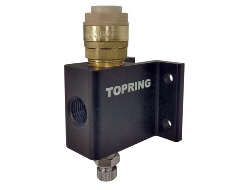 TOPRING S07 Compressed Air Piping Systems 07.450 : TOPRING ALUMINUM MANIFOLD 15 MM X 3/8 (F) NPT QUICKLINE